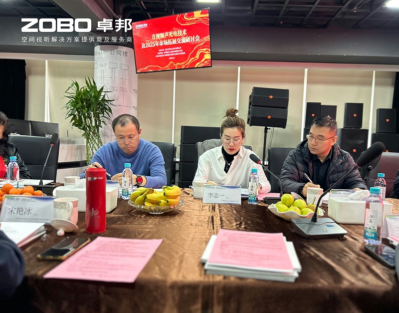共筑智控新生態(tài) | 2025音視頻聲光電技術(shù)與市場(chǎng)拓展研討會(huì)在ZOBO卓邦召開