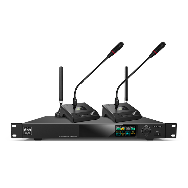 BBS商用話筒 WX-5000 一拖N智能無線會議系統(tǒng) 無線會議麥克風 智能會議話筒