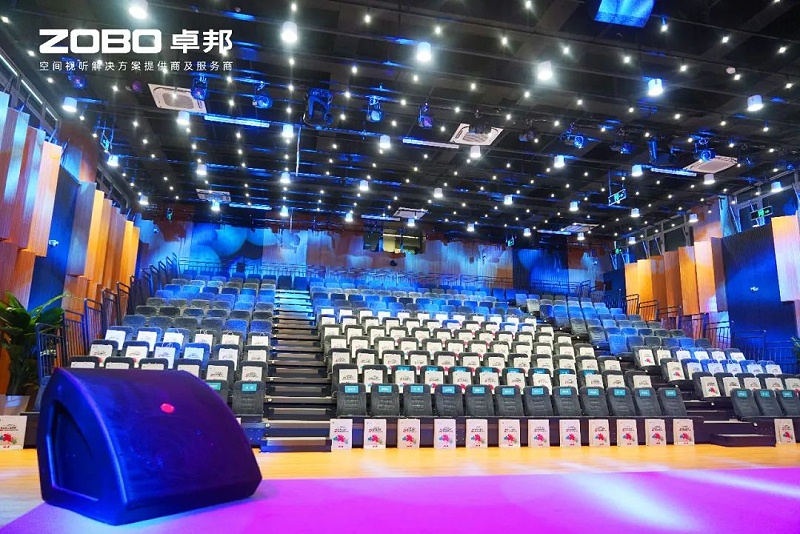 文體場館案例丨ZOBO卓邦攜PRS音響為方莊文化藝術提供空間視聽解決方案及服務