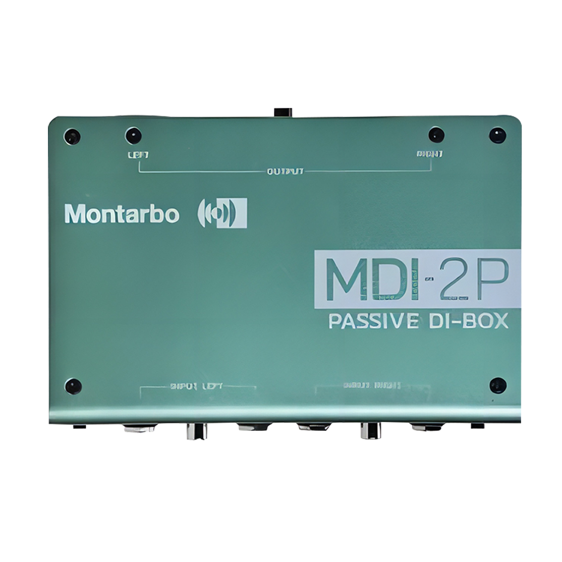 意大利Montarbo蒙特寶音響 MDI系列 MDI-2P 2通道無源DI盒