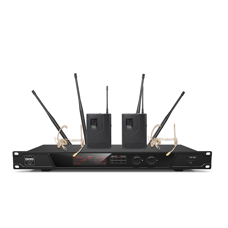 GR-500 真分集一拖二 頭戴、領(lǐng)夾