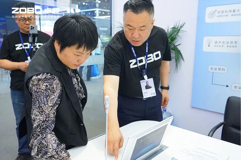 聚焦展會盛況丨北京infocomm展 ZOBO卓邦展會天 熱度依舊不減 好評如潮