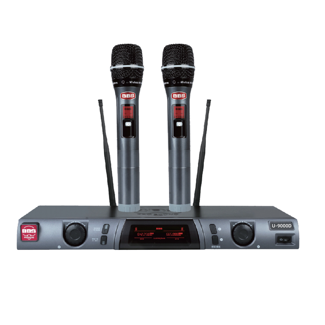 BBS娛樂話筒 U-9000D 舞臺演出話筒 KTV話筒 會所高端演出話筒 專用演出麥克風(fēng)