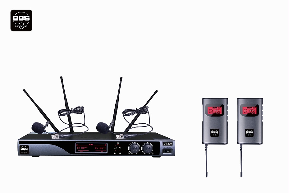 領(lǐng)夾話筒BBS商用話筒 U-5300D 舞臺(tái)演出麥克風(fēng) 無線麥克風(fēng) 無線會(huì)議話筒-BBS話筒