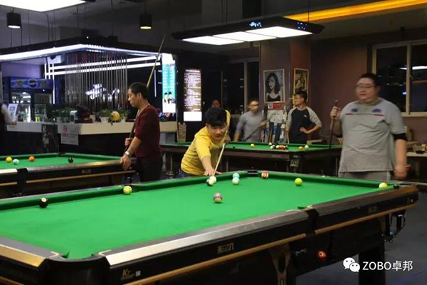 ZOBO卓邦挑戰(zhàn)“激情碰撞·情系園區(qū)”中關(guān)村豐臺園第五屆臺球競賽