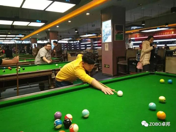 ZOBO卓邦挑戰(zhàn)“激情碰撞·情系園區(qū)”中關(guān)村豐臺園第五屆臺球競賽