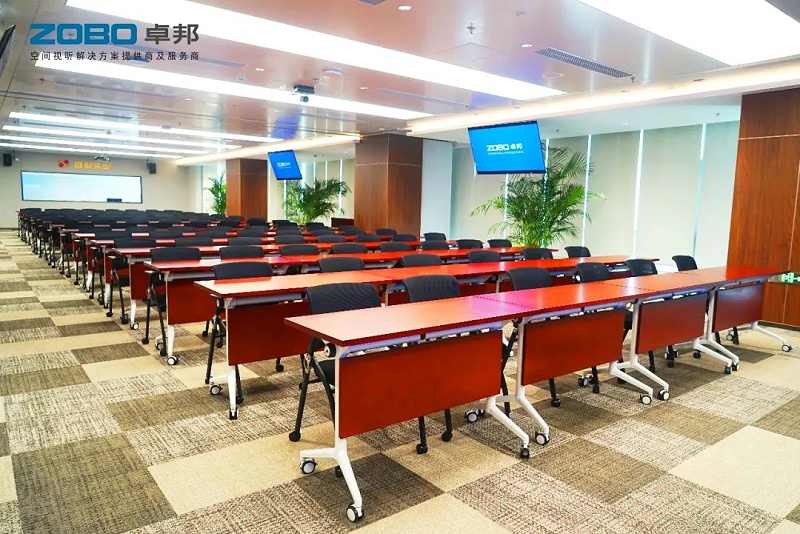 5ZOBO卓邦,PRS音響,無(wú)紙化會(huì)議室,音響系統(tǒng),視頻顯示系統(tǒng),外企大廈,集中控制系統(tǒng)