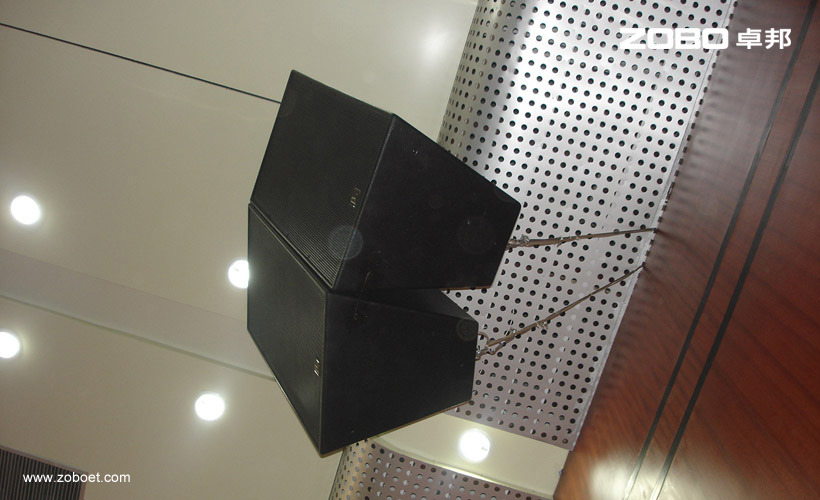 呼和浩特職業(yè)學院多功能廳擴聲系統(tǒng)4