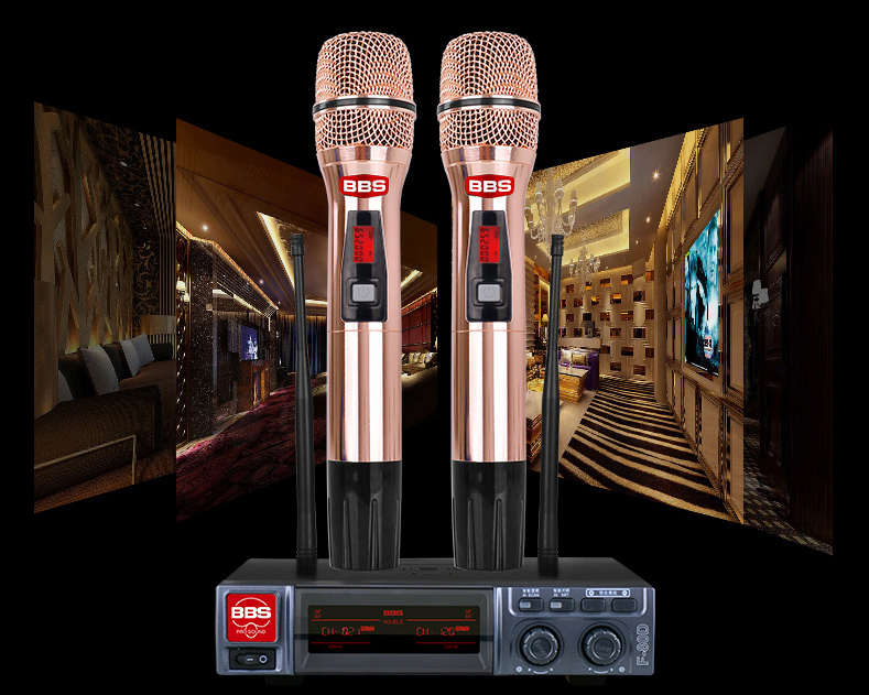 BBS娛樂(lè)話筒 F-80D無(wú)線話筒 專(zhuān)用演出麥克風(fēng) 舞臺(tái)主持 KTV話筒 K歌高端演出話筒-BBS話筒2