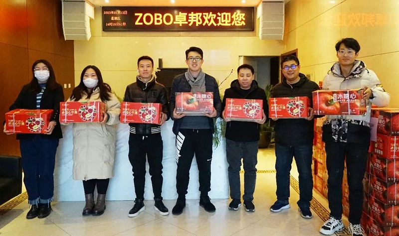 ZOBO卓邦工會丨春節(jié)慰問暖人心，凝心聚力鼓干勁